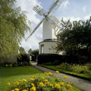 Saxtead Green Post Mill Print Saxtead Green Post Mill Print