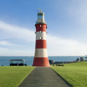 Smeatons Tower Print, Plymouth Hoe