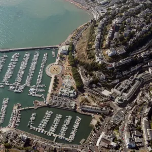 Prints of Towns and Cities of England - Streets, Skylines and Urban Life: Torquay
