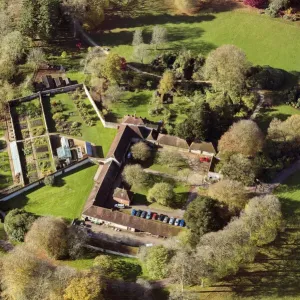 Stourhead Stables and Walled Garden Print Stourhead Stables and Walled Garden Print
