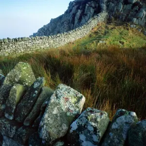 Hadrian's Wall Print: Cuddys Crags Landscape Hadrian's Wall Print: Cuddys Crags Landscape