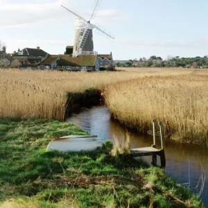 Cley Windmill Print: A Norfolk Landscape
