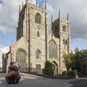 The Minster Kings Lynn Print DP217311 West elevation
