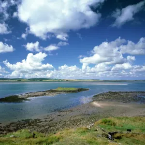 St Cuthbert's Isle Print: A View from the Coastline