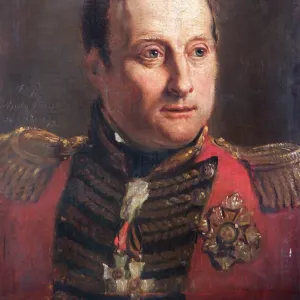 Print of General Rowland Hill in 1821 Print of General Rowland Hill in 1821