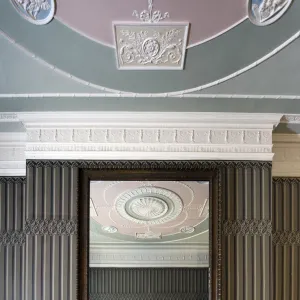 Plasterwork Print DP232934, Portland Place Plasterwork Print DP232934, Portland Place