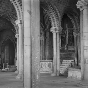 Print of Durham Galilee Chapel interior