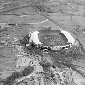 Wembley Stadium Aerial Print 1923