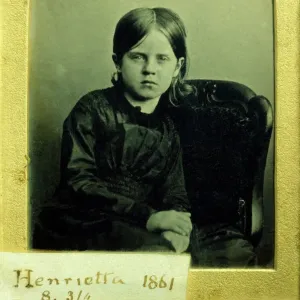 Henrietta Darwin Print, Daguerreotype, 1851