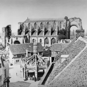 Malmesbury Market Square Print