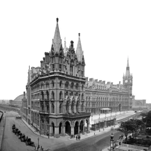 St Pancras Hotel Print, 1868-74