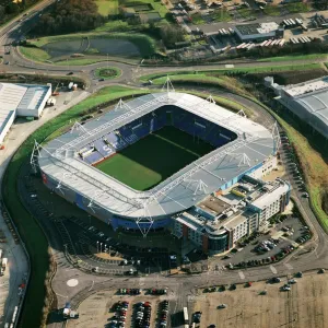 Madejski Stadium Aerial View Print Madejski Stadium Aerial View Print