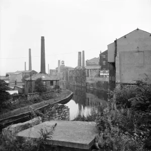 Prints of Towns and Cities of England - Streets, Skylines and Urban Life: Burnley