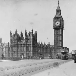 Prints of Towns and Cities of England - Streets, Skylines and Urban Life: City of Westminster