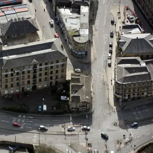Prints of Towns and Cities of England - Streets, Skylines and Urban Life: Dewsbury