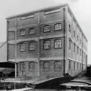 Brentford Docks warehouse, c1920