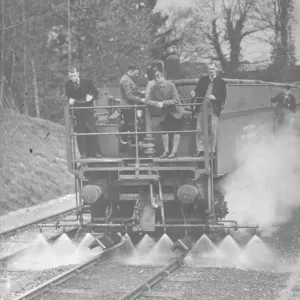 GWR Weedkilling Train Print, 1938 GWR Weedkilling Train Print, 1938