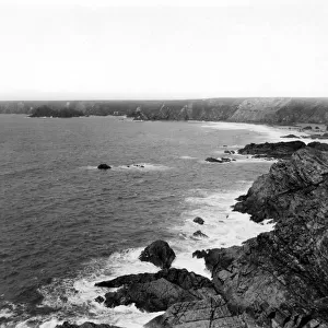 The Coast Between Lizard & Kynance Cove, Cornwall, July 1923