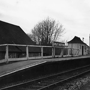 Berkshire Stations Collection: Great Shefford Station