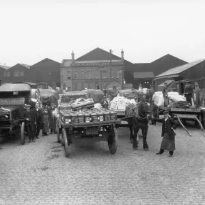 GWR Goods Depot Print: Horse-Drawn Vehicles at STEAM Museum