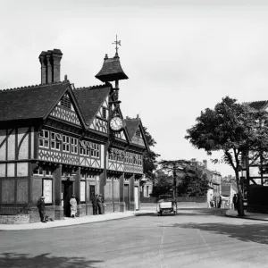 Salters Hall Print, Droitwich Worcestershire 1923 Salters Hall Print, Droitwich Worcestershire 1923