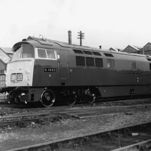 Western Class 52 Diesel Hydraulic Locomotive Print Western Class 52 Diesel Hydraulic Locomotive Print