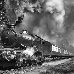 King Richard I 4-6-0 King Class locomotive print King Richard I 4-6-0 King Class locomotive print