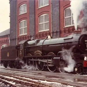 King George V 4-6-0 King Class locomotive Print King George V 4-6-0 King Class locomotive Print