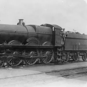 Saint Class Locomotive Print, May 1906 Saint Class Locomotive Print, May 1906