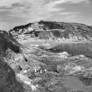 Looe Bay, Cornwall, August 1936