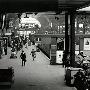 Paddington Station, Platform 1, 1967