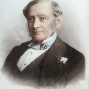 Sir Daniel Gooch Print, Opaltype Sir Daniel Gooch Print, Opaltype
