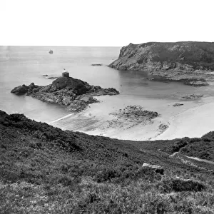 Portelet Bay, Jersey, 1925