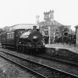 Preteign Station, Wales, c. 1910