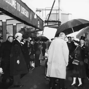 Royal Tour of West Country Print, 9th May 1956