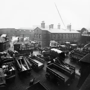 Paddington Mint Stables Print, c. 1920s
