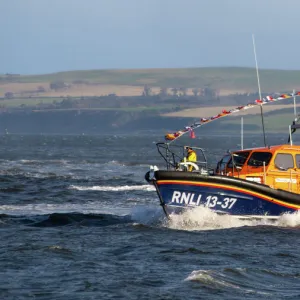 State-of-the-art Shannon class vessel arriving at Invergordon on 1st November 2020