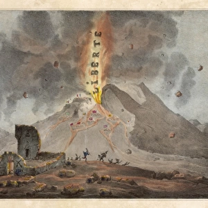 1848 Seen as Volcano