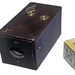 1899 Box Camera and Film