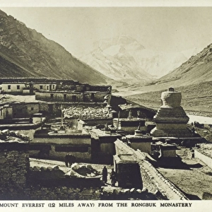 1922 British Mt Everest Expedition - Rongbuk Monastery