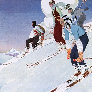 1931 Downhill Skiing
