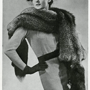 Advert for Dickins & Jones silver fox 1937