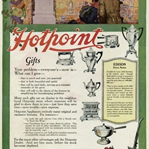 Advertisement for Hotpoint gifts for Christmas