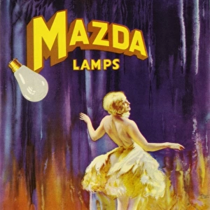 Advertisement for Mazda Lamps