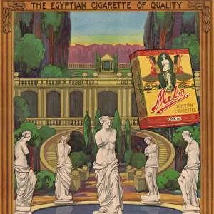 Advert for Milo Cigarettes, 1915