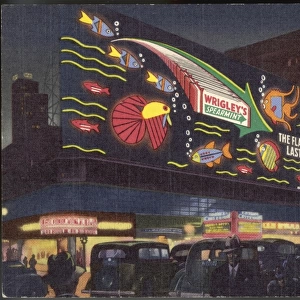 Advert / Neon Sign 1941