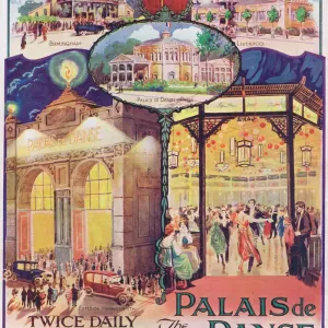 1921 Palais de Danse Print Advert 1921 Palais de Danse Print Advert