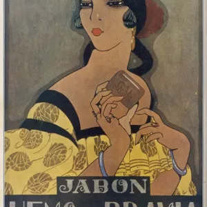 Heno de Pravia Soap Print 1916 Heno de Pravia Soap Print 1916