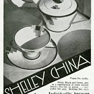 Advert for Shelley Vogue China 1931