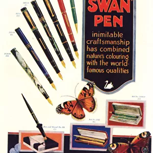 Advert, Swan Fountain Pen